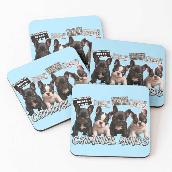 Item preview, French Bulldog. ‘CRIMINAL MINDS’ designed and sold by SmARTNiki.