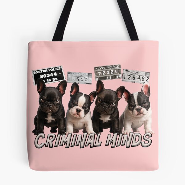Item preview, French Bulldog. ‘CRIMINAL MINDS’ designed and sold by SmARTNiki.