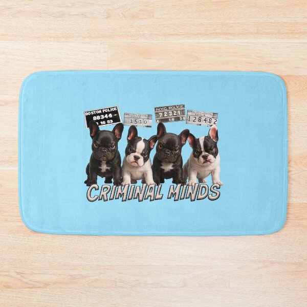 Item preview, French Bulldog. ‘CRIMINAL MINDS’ designed and sold by SmARTNiki.