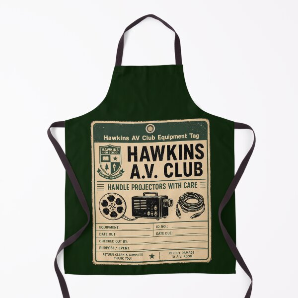 Item preview, Hawkins AV Club Equipment Tag designed and sold by agearb.
