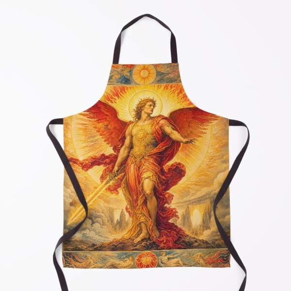 Item preview, Shamsiel the Watcher, Angel of Sunlight | Book of Enoch Angel Art designed and sold by Stoneflower-Art.