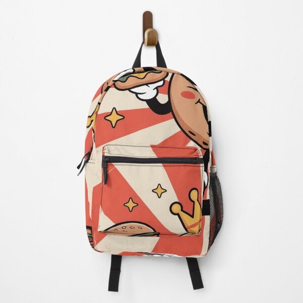 Item preview, Burger Royalty Retro Fast Food Mascot designed and sold by SorenHalwick21.