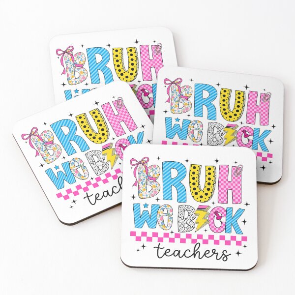 Item preview, Funny Teacher Bruh We Back Welcome Back To School designed and sold by KroghDs.