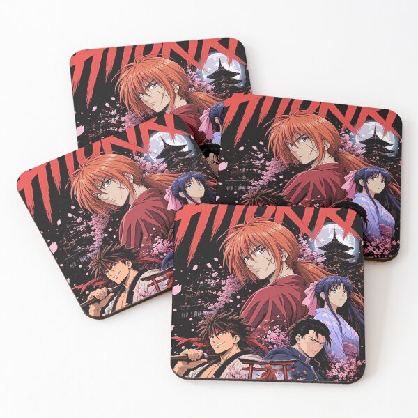 Item preview, Hitokiri Rurouni Kenshin X Cherry Blossom Retro Anime designed and sold by Coldink.