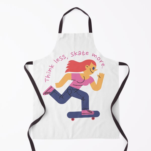 Item preview, Think less, skate more. designed and sold by monkik.
