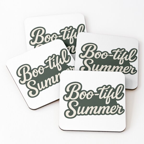 Item preview, Boo-tiful Summer Funny Ghost Quote designed and sold by DustyCuriositie.