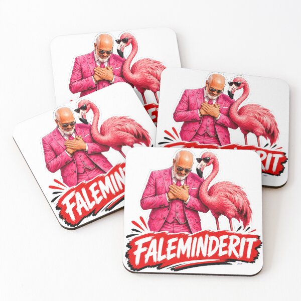 Item preview, Faleminderit Flamingo Meme designed and sold by godigitalmedia.