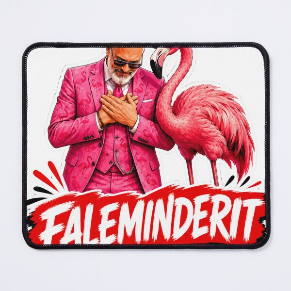 Item preview, Faleminderit Flamingo Meme designed and sold by godigitalmedia.
