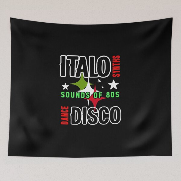 Item preview, Italo Disco Synths and Dance Sounds of 80S designed and sold by Graphroad.