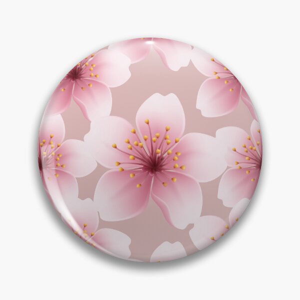 Artikelvorschau, Rosa Kirschblütenmuster | Ästhetische japanische Sakura-Blumenkunst entworfen und verkauft von ​Jyoti Digital Artist.