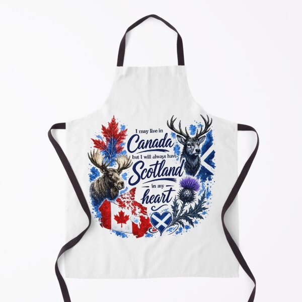 Item preview, I May Live in Canada but Scotland will always be in my heart designed and sold by SMalcolmDesigns.