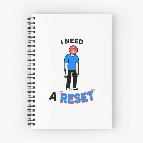Item preview, I Need A Reset - Burnout Funny designed and sold by Zazz Lee.