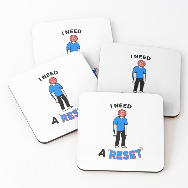 Item preview, I Need A Reset - Burnout Funny designed and sold by Zazz Lee.
