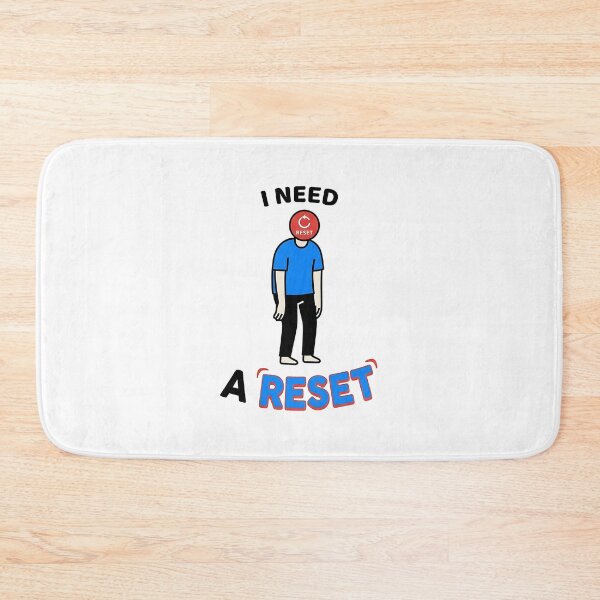 Item preview, I Need A Reset - Burnout Funny designed and sold by Zazz Lee.