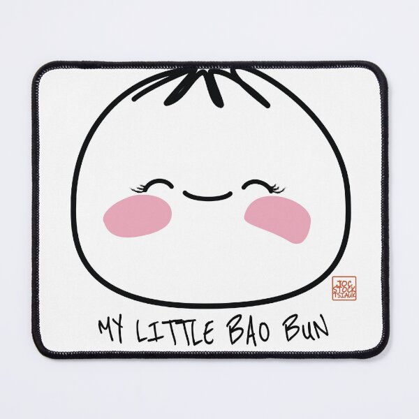 Item preview, My Little Bao Bun Cute Asian Minimalist Sticker designed and sold by JOCSTOCK.