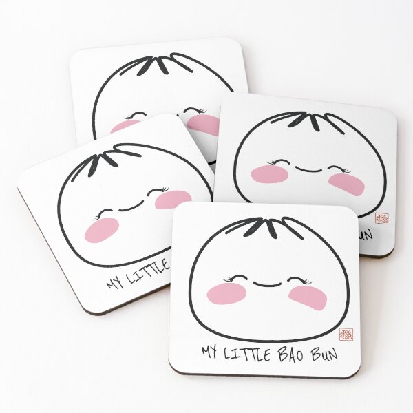 Item preview, My Little Bao Bun Cute Asian Minimalist Sticker designed and sold by JOCSTOCK.