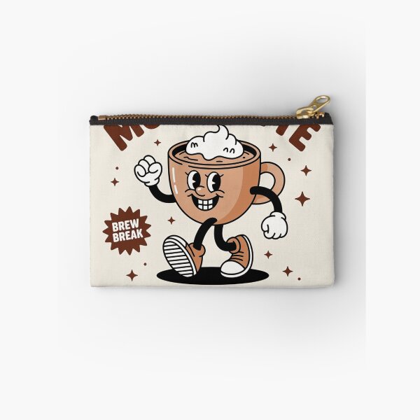 Item preview, More Latte Less Stresso Funny Coffee Cartoon designed and sold by SorenHalwick21.