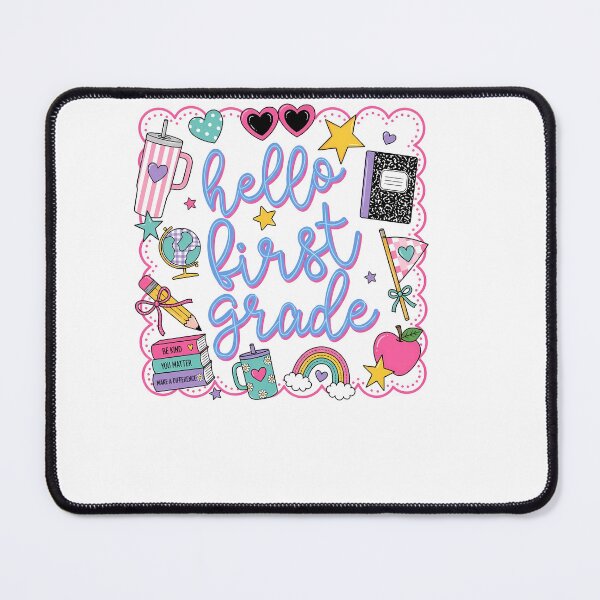 Item preview, Hello First Grade Cute First Day Of School Back To School designed and sold by KroghDs.