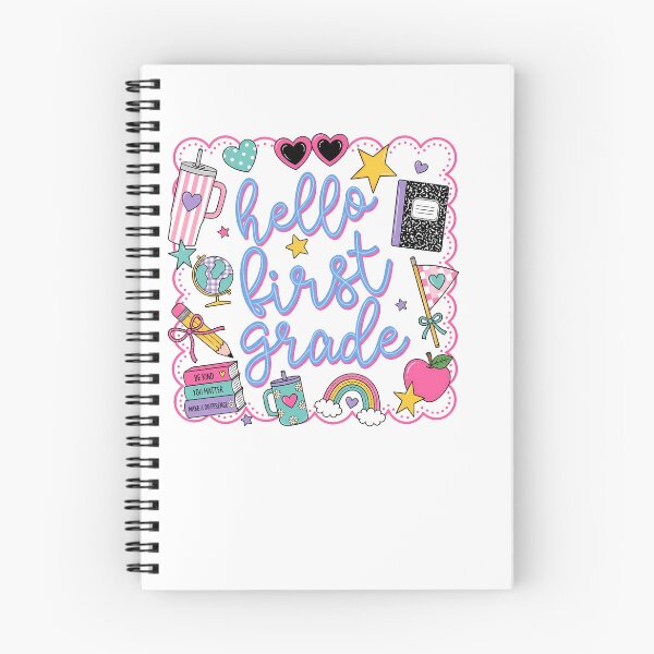 Item preview, Hello First Grade Cute First Day Of School Back To School designed and sold by KroghDs.