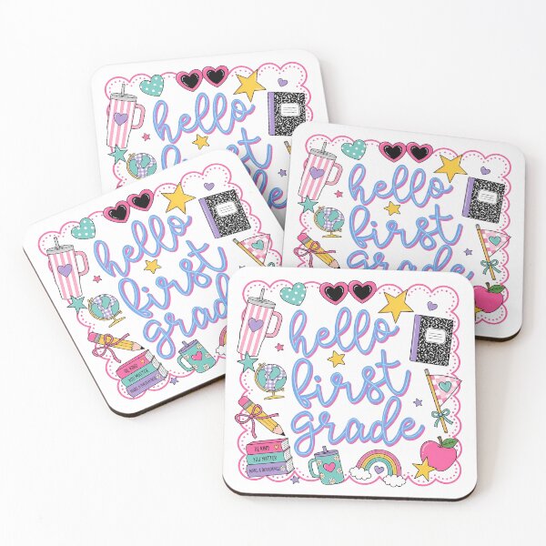 Item preview, Hello First Grade Cute First Day Of School Back To School designed and sold by KroghDs.