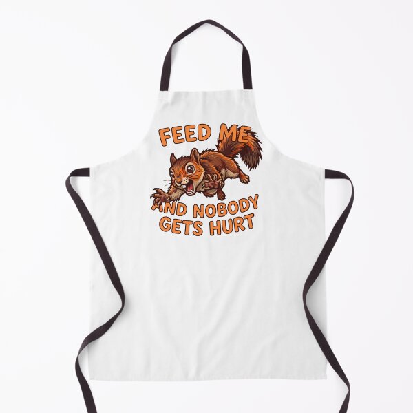 Item preview, Feed Me or Else Squirrel Rage Design designed and sold by JumpJammiesTees.