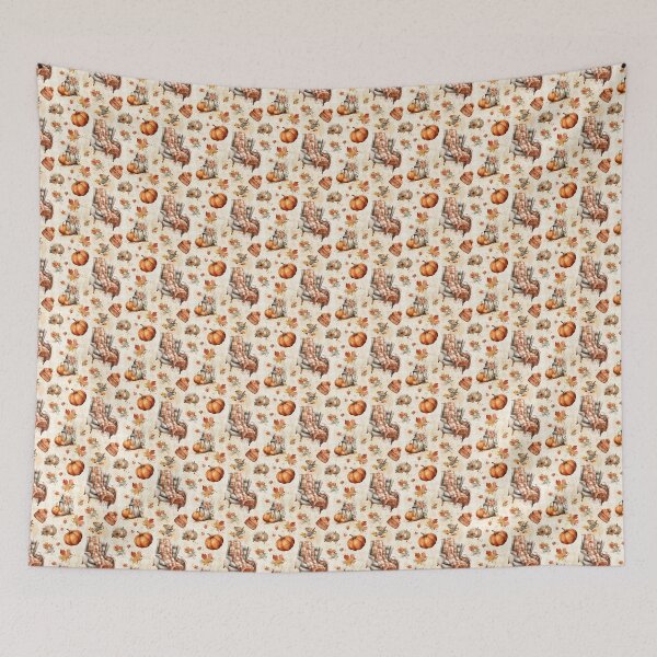 Item preview, Cozy Fall Pumpkin Reading Nook designed and sold by LouieVanille.