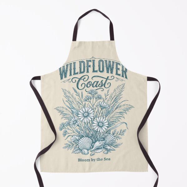 Item preview, Wildflower Coast – Coastal Cowgirl Floral Seashell Design designed and sold by Sea Gem.