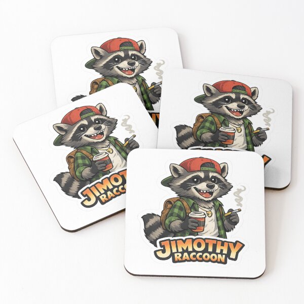 Item preview, Cute Raccoon Sticker – Adorable Woodland Animal Design designed and sold by singhworldcr.