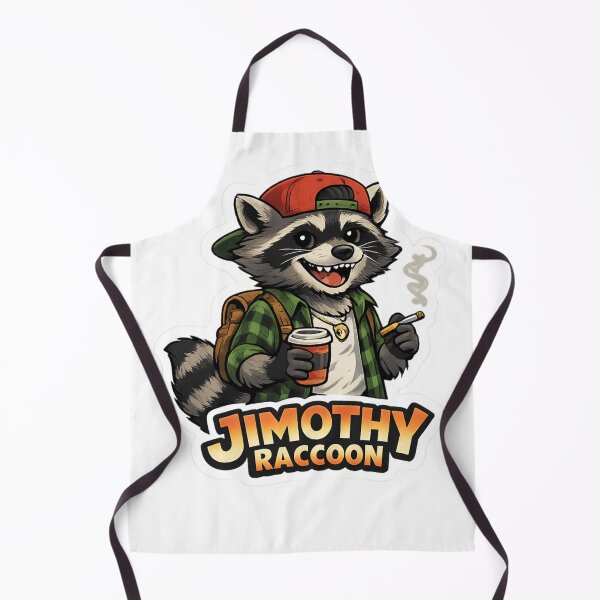 Item preview, Cute Raccoon Sticker – Adorable Woodland Animal Design designed and sold by singhworldcr.