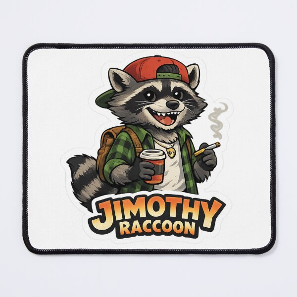 Item preview, Cute Raccoon Sticker – Adorable Woodland Animal Design designed and sold by singhworldcr.