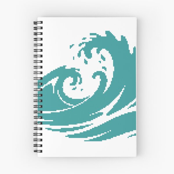 Item preview, Pixel Sea Wave designed and sold by ANVivid.