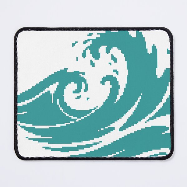 Item preview, Pixel Sea Wave designed and sold by ANVivid.