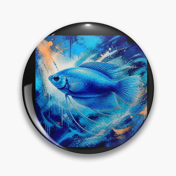 Item preview, Velvet Current: The Blue Gourami #6 designed and sold by Helios Be. Lavsh.