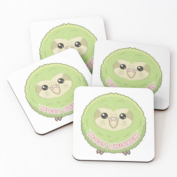 Item preview, Moss Chicken Kawaii Kakapo Cute Chonk Parrot designed and sold by Arc2020.