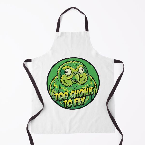 Item preview, Too Chonk To Fly Kakapo Pop Art Comic Meme designed and sold by Arc2020.