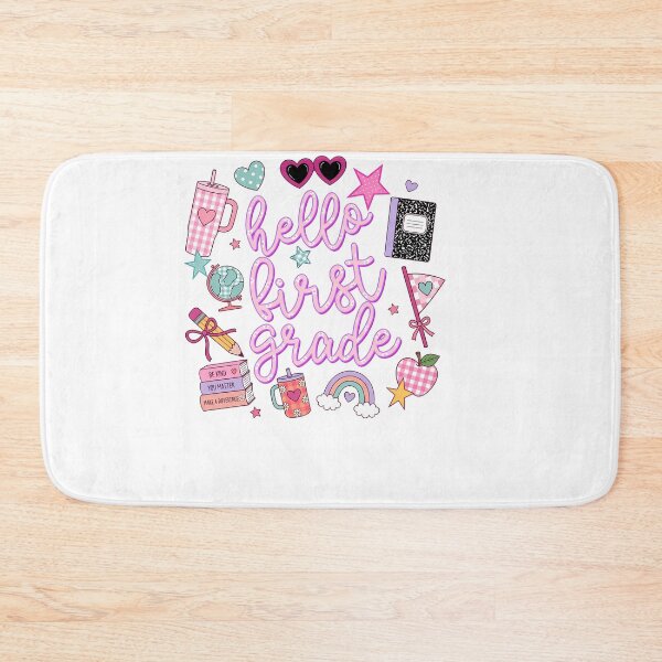 Item preview, First Grade Teacher Hello First Grade Back To School designed and sold by KroghDs.