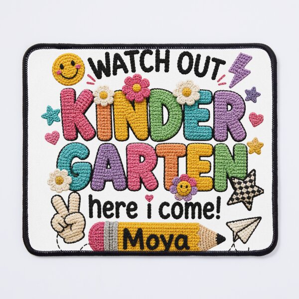 Item preview, ? Customize your child's name and order today for the perfect first day of kindergarten! designed and sold by N12yearwood.