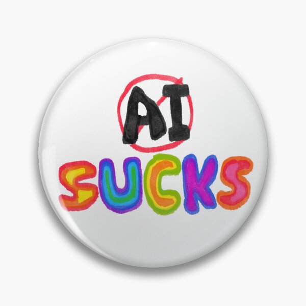 Item preview, AI sucks designed and sold by robiwanders.