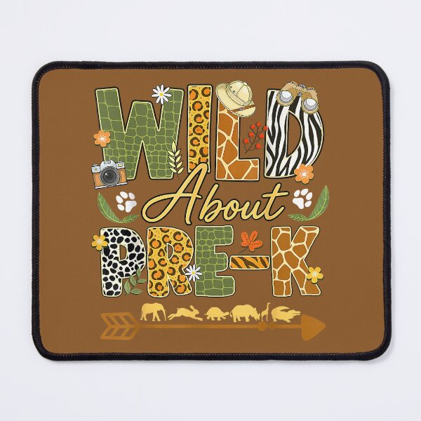 Item preview, Back to School Wild About Pre K Safari Teacher Kids designed and sold by FrankIsabel.