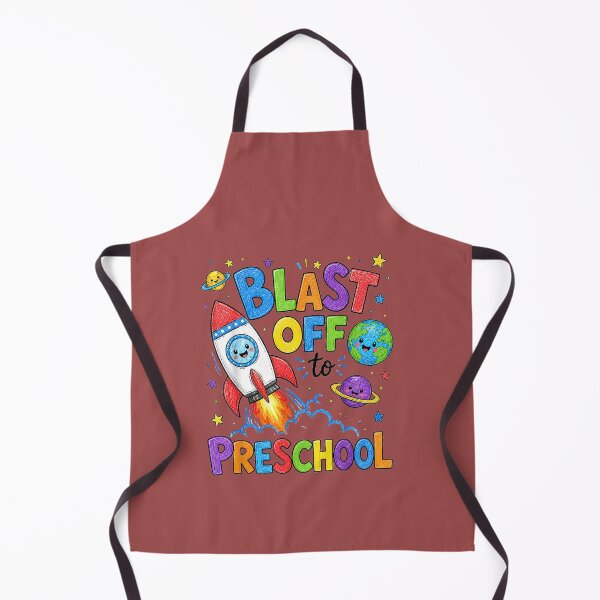 Item preview, Blast Off to Preschool Funny Space Rocket Astronaut Planets designed and sold by FrankIsabel.