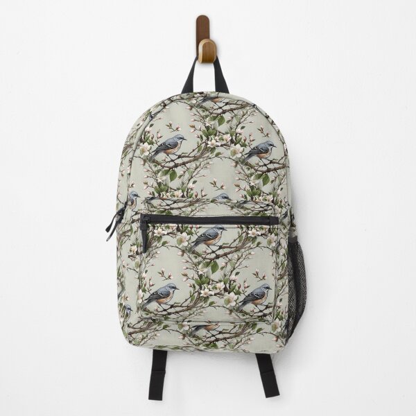 Item preview, Mississippi Northern Mockingbird And Magnolia Flowers Pattern  designed and sold by taiche.