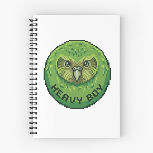 Item preview, Heavy Boy Kakapo Retro Pixel Art Gamer Meme designed and sold by Arc2020.