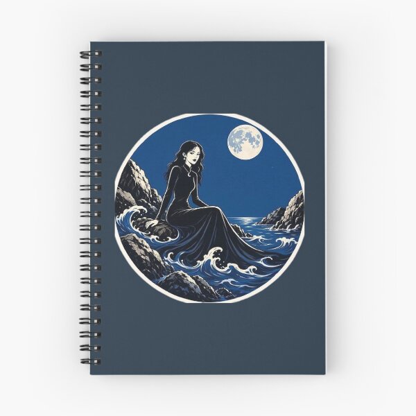 Item preview, Moonlit Tides II – Midnight Horizon designed and sold by Roberta Calabrese.