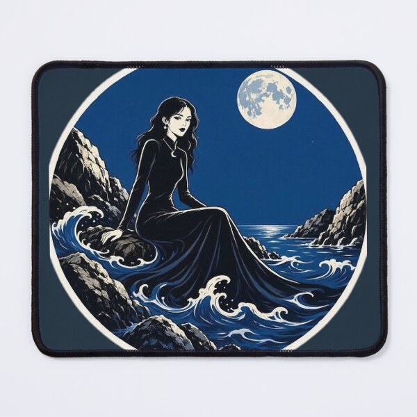 Item preview, Moonlit Tides II – Midnight Horizon designed and sold by Roberta Calabrese.