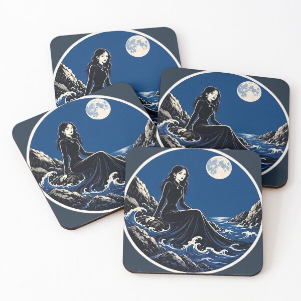 Item preview, Moonlit Tides II – Midnight Horizon designed and sold by Roberta Calabrese.