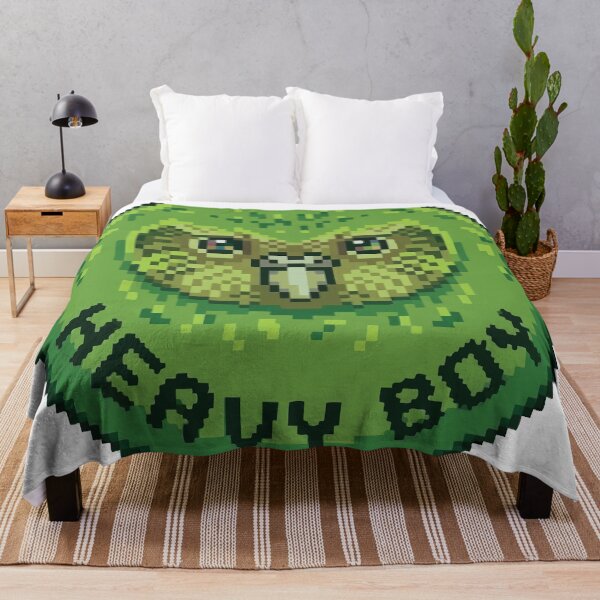 Item preview, Heavy Boy Kakapo Retro Pixel Art Gamer Meme designed and sold by Arc2020.