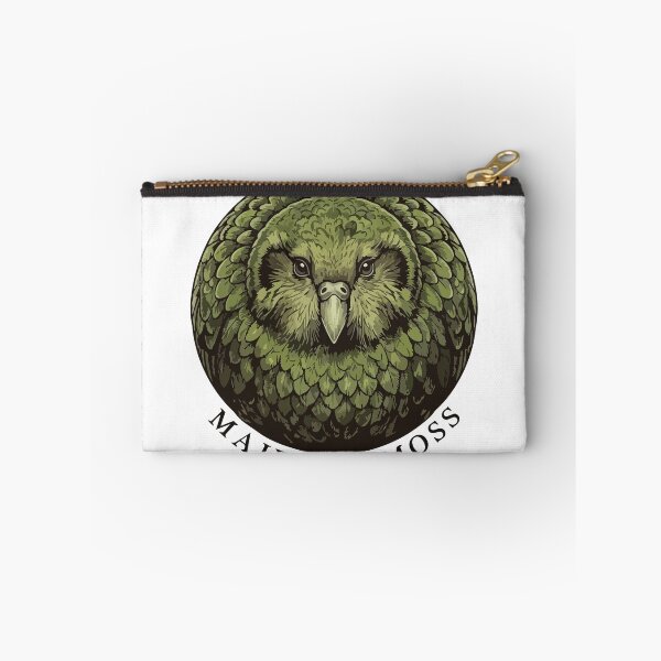 Item preview, Majestic Moss Kakapo Vintage Etching Cottagecore designed and sold by Arc2020.