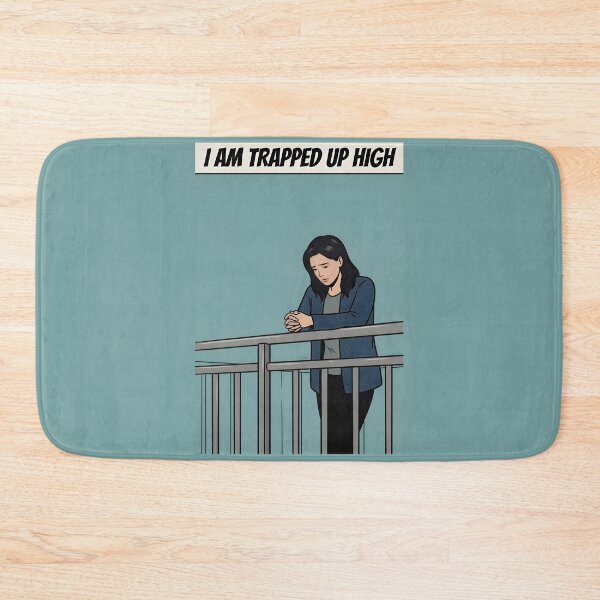 Item preview, Trapped Up High Minimalist Pop Art Poster designed and sold by DuckOddity.