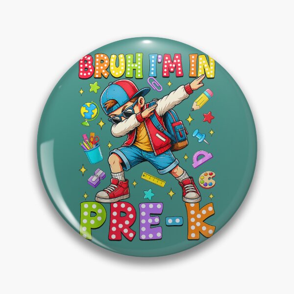 Item preview, Bruh I'm in Pre-K Dabbing Boy Back to School Student Kids designed and sold by ArleneRowe.