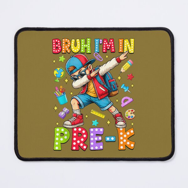 Item preview, Bruh I'm in Pre-K Dabbing Boy Back to School Student Kids designed and sold by ArleneRowe.